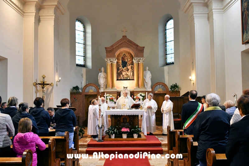 Visita pastorale dell'Arcivescovo don Lauro Tisi alla parrocchia di San Rocco a Miola (Baselga di Pin&eacute;) 
