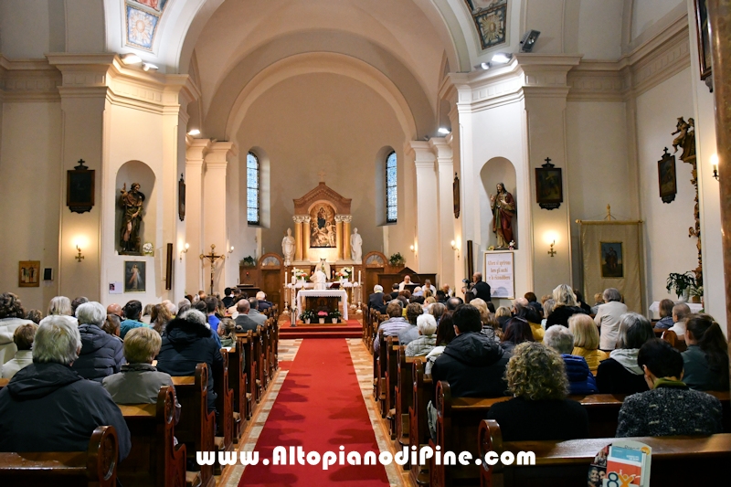 Visita pastorale dell'Arcivescovo don Lauro Tisi alla parrocchia di San Rocco a Miola (Baselga di Pin&eacute;) 
