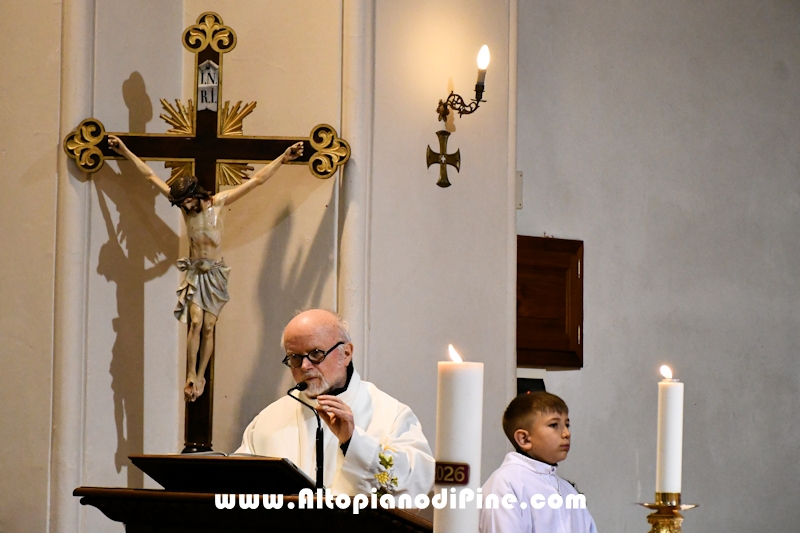 Visita pastorale dell'Arcivescovo don Lauro Tisi alla parrocchia di San Rocco a Miola (Baselga di Pin&eacute;) 