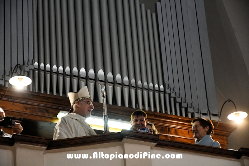 Visita pastorale dell'Arcivescovo don Lauro Tisi alla parrocchia di San Rocco a Miola (Baselga di Pin&eacute;) 