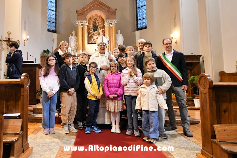 Visita pastorale dell'Arcivescovo don Lauro Tisi alla parrocchia di San Rocco a Miola (Baselga di Pin&eacute;) 