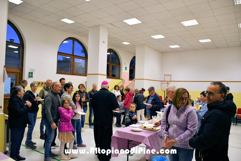 Visita pastorale dell'Arcivescovo don Lauro Tisi alla parrocchia di San Rocco a Miola (Baselga di Pin&eacute;) 