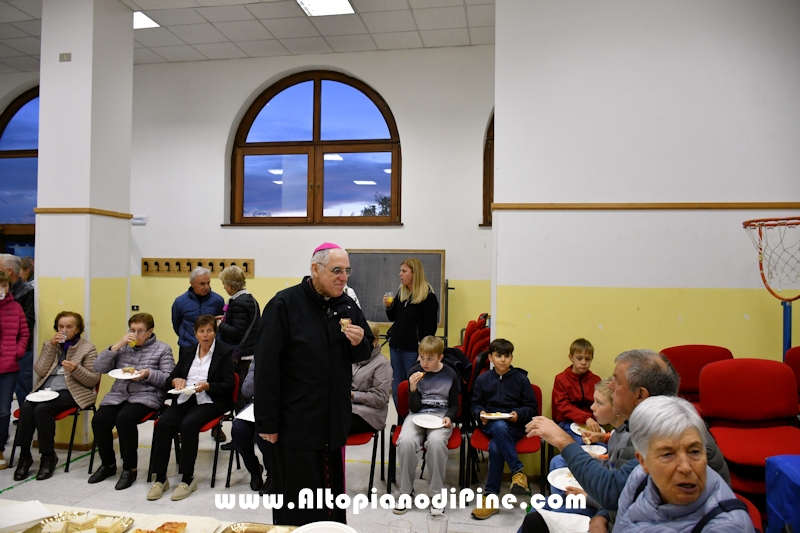 Visita pastorale dell'Arcivescovo don Lauro Tisi alla parrocchia di San Rocco a Miola (Baselga di Pin&eacute;) 