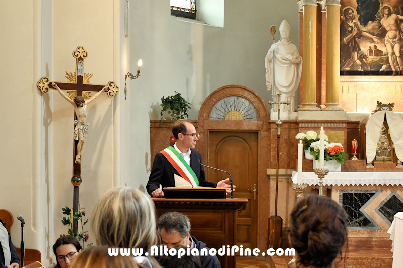 Visita pastorale dell'Arcivescovo don Lauro Tisi alla parrocchia di San Rocco a Miola (Baselga di Pin&eacute;) 