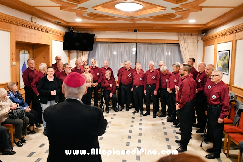 Visita pastorale dell'Arcivescovo don Lauro Tisi a Piazze di Bedollo 