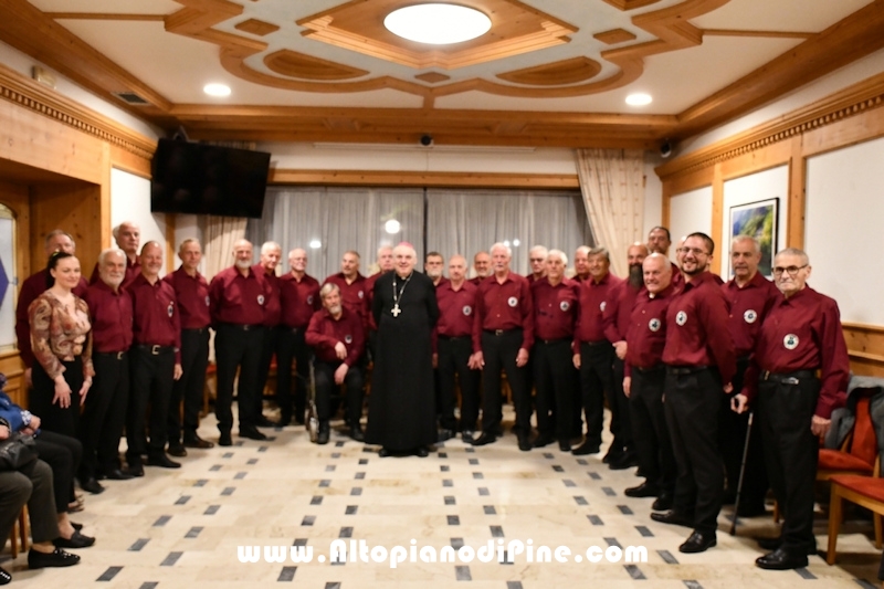 Visita pastorale dell'Arcivescovo don Lauro Tisi a Piazze di Bedollo 