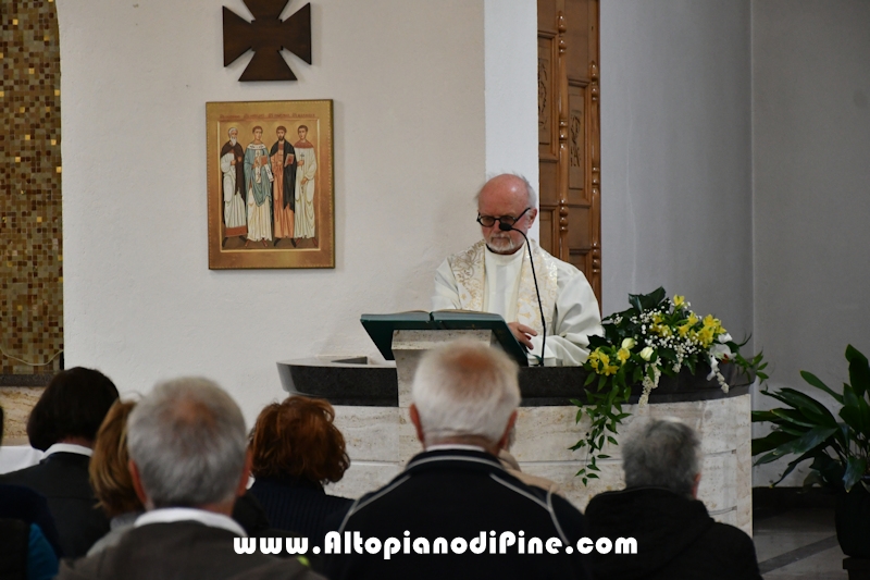 Visita pastorale dell'Arcivescovo don Lauro Tisi a Rizzolaga (Baselga di Pin&eacute;) 