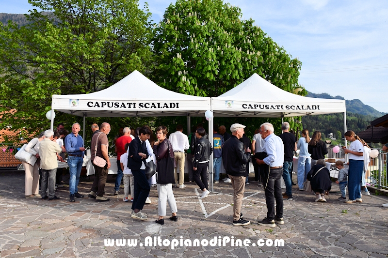 Visita pastorale dell'Arcivescovo don Lauro Tisi a Rizzolaga (Baselga di Pin&eacute;) 