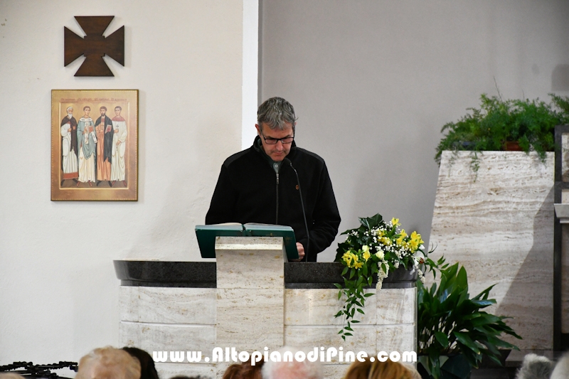 Visita pastorale dell'Arcivescovo don Lauro Tisi a Rizzolaga (Baselga di Pin&eacute;) 